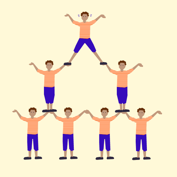 Human Pyramid