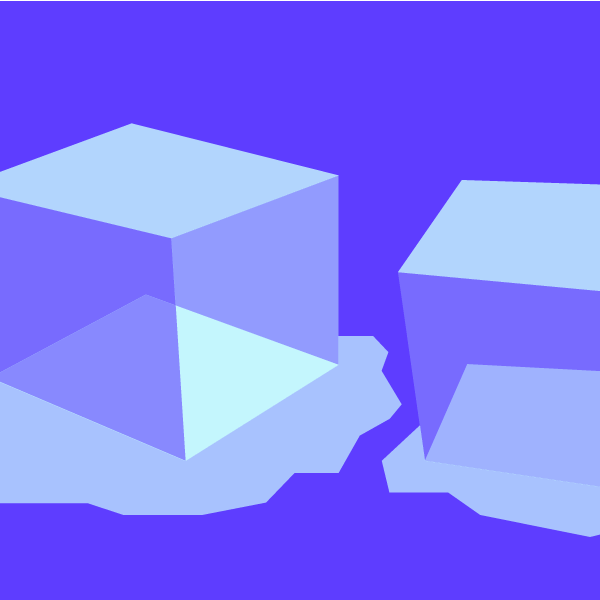 Ice cubes