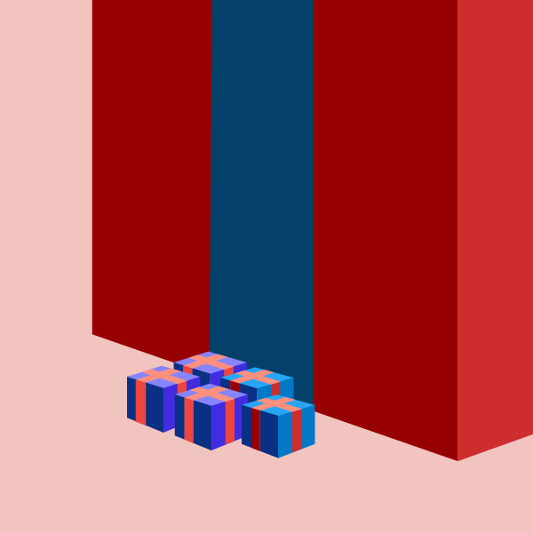 Large and small presents